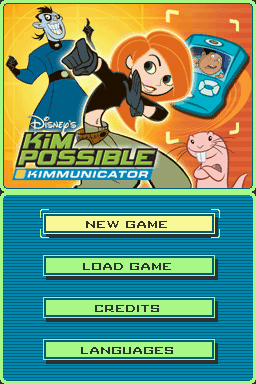 Kim Possible Kimmunicator Title Screen